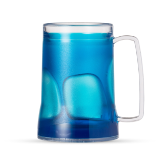 CANECA C/ GEL 400 ML AZUL