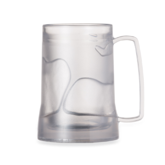 CANECA C/ GEL 400 ML TRANSPARENTE