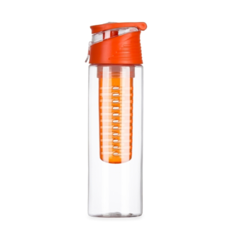 SQUEEZE PLÁSTICO C/ FUSOR 700 ML LARANJA