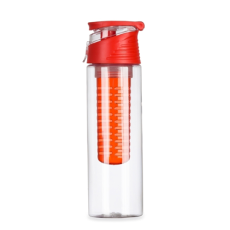 SQUEEZE PLÁSTICO C/ FUSOR 700 ML VERMELHO