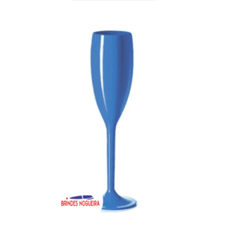 TAÇA DE CHAMPANHE 190 ML AZUL