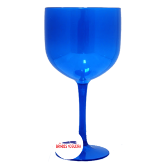 TAÇA DE GIN 500 ML AZUL TRANSLÚCIDO