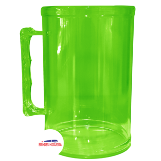 CANECA 400 ML VERDE NEON