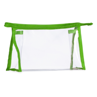 NECESSAIRE PLÁSTICO VERDE