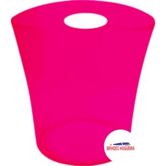 BALDE DE GELO 4,5 L ROSA NEON