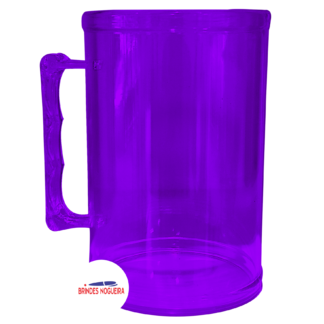 CANECA 400 ML ROXO TRANSLÚCIDO