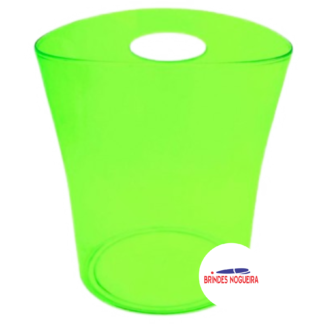 BALDE DE GELO 4,5 L VERDE NEON